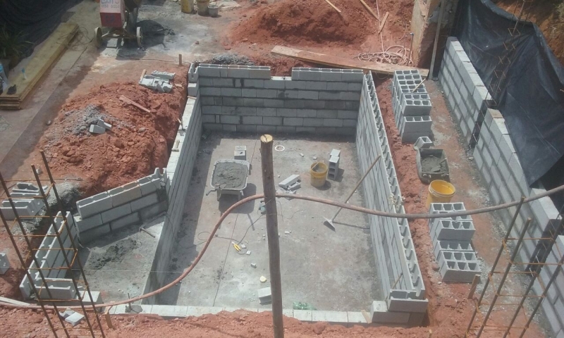 Construção de Piscina de Vinil Nossa Senhora do Ó - Construção de Piscina Fibra