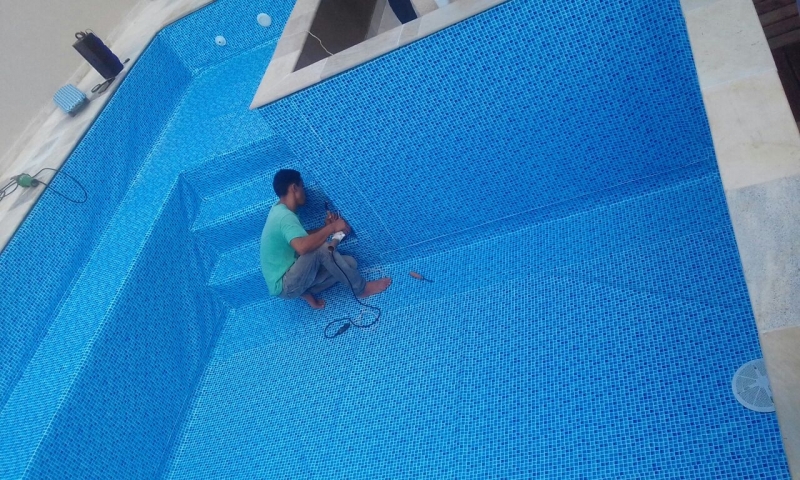 Instalação de Vinil em Piscina Preço Campo Limpo - Instalação de Vinil 0.6 Mm para Piscina