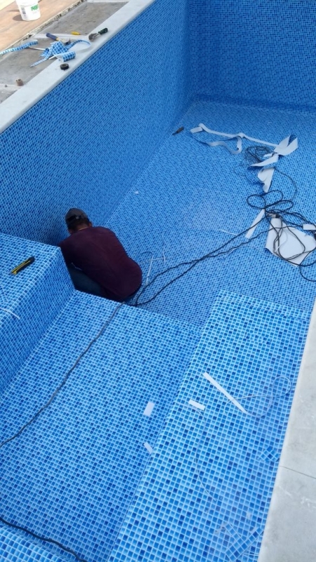 Instalação de Vinil em Piscinas Suzano - Instalação e Reforma de Vinil para Piscina