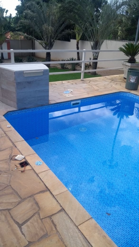 Serviço de Reforma de Piscina com Cascata Brooklin - Reforma de Piscina Aquecida Residencial