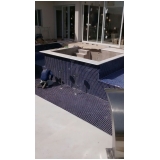 construção de piscinas azulejo Bauru