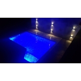 led para piscina Parque Colonial